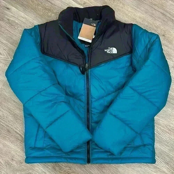 The North Face Men’s Green Puffer Jacket, Medium - Picture 1 of 13